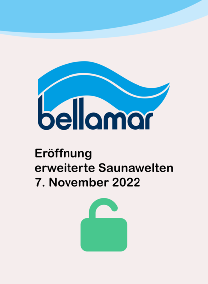 Bellamar Saunaerweiterung öffnet
